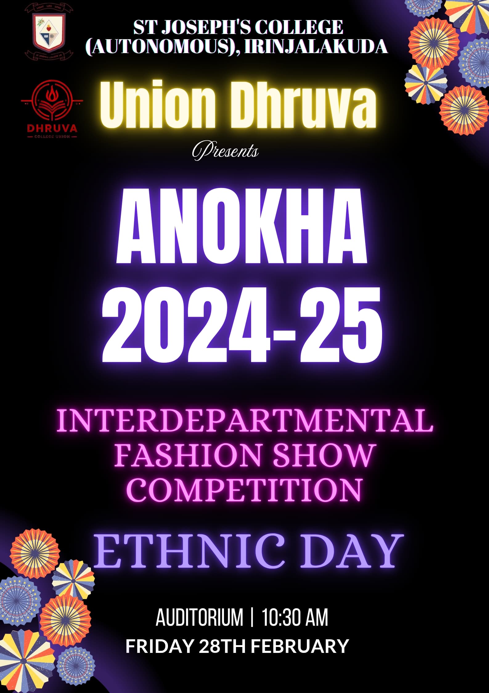 Interdepartmental Fashion Show Competition - ETHNIC DAY