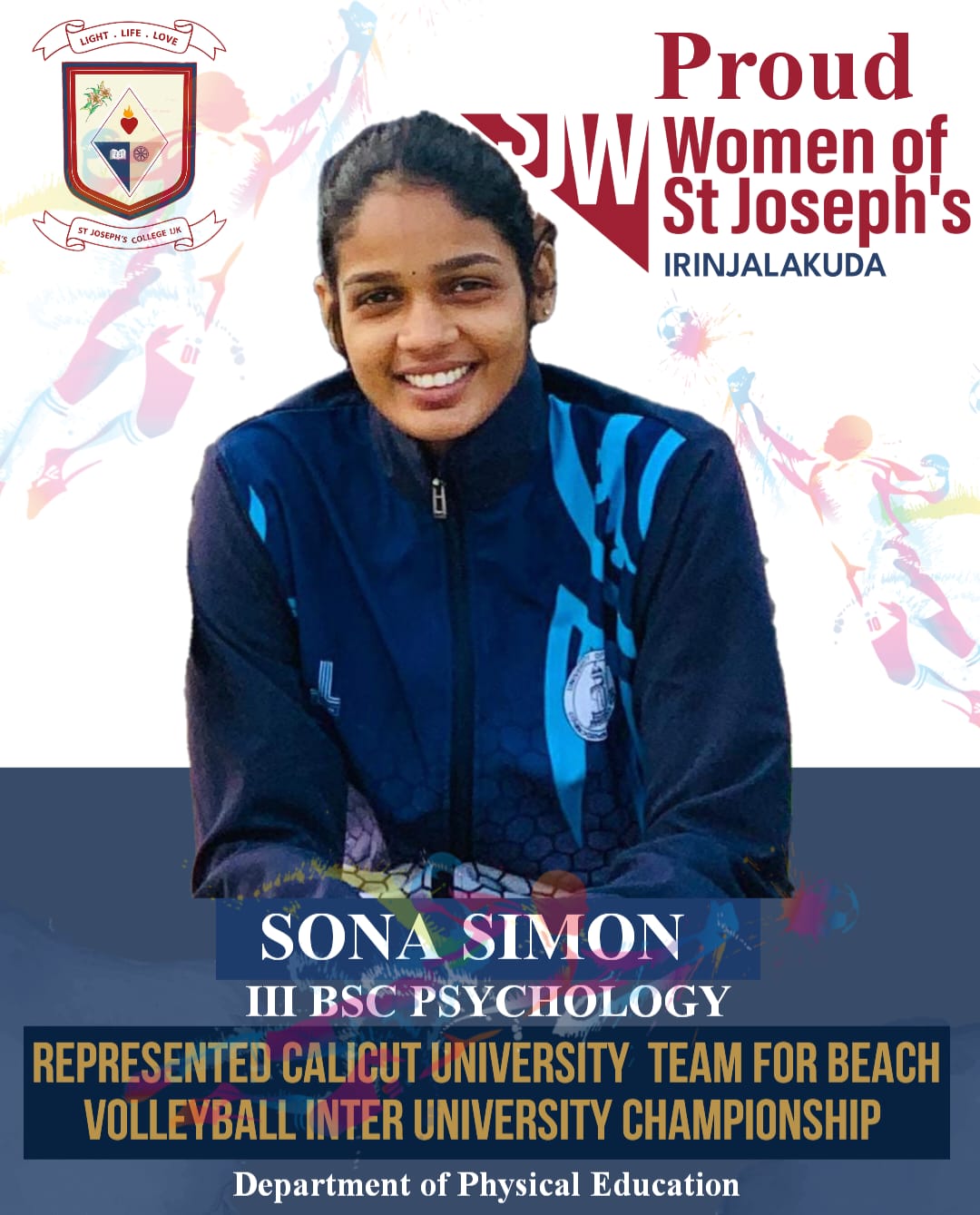 Proud Women of St. Joseph’s College Thrissur
