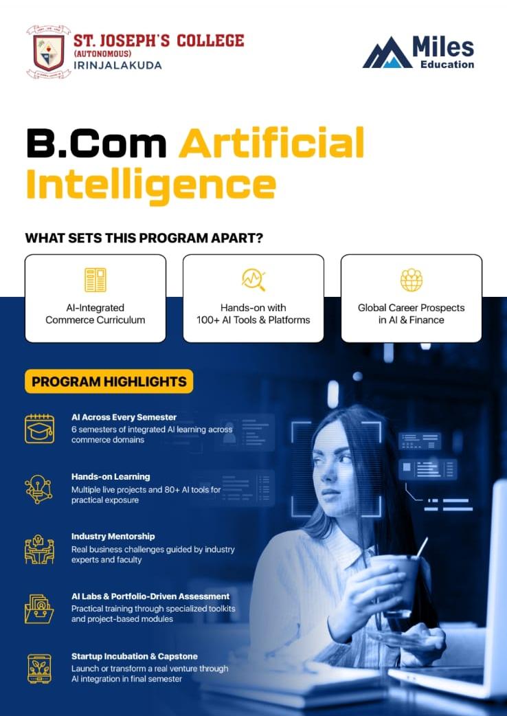 Bcom department conducted program about Artificial Intelligence